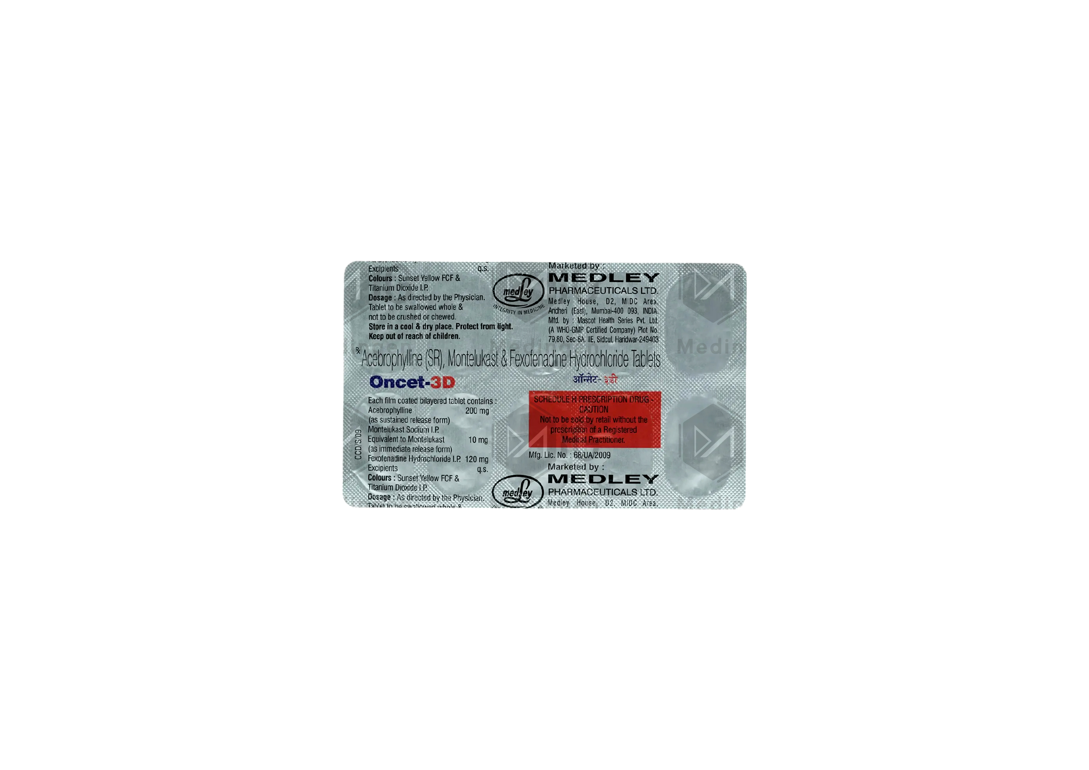 ONCET 3D SR